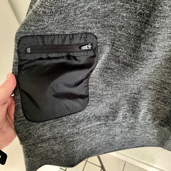 Merrell Mini Dress Exercise Charcoal pocket Activewear Lounge Sporty S - Picture 4 of 9